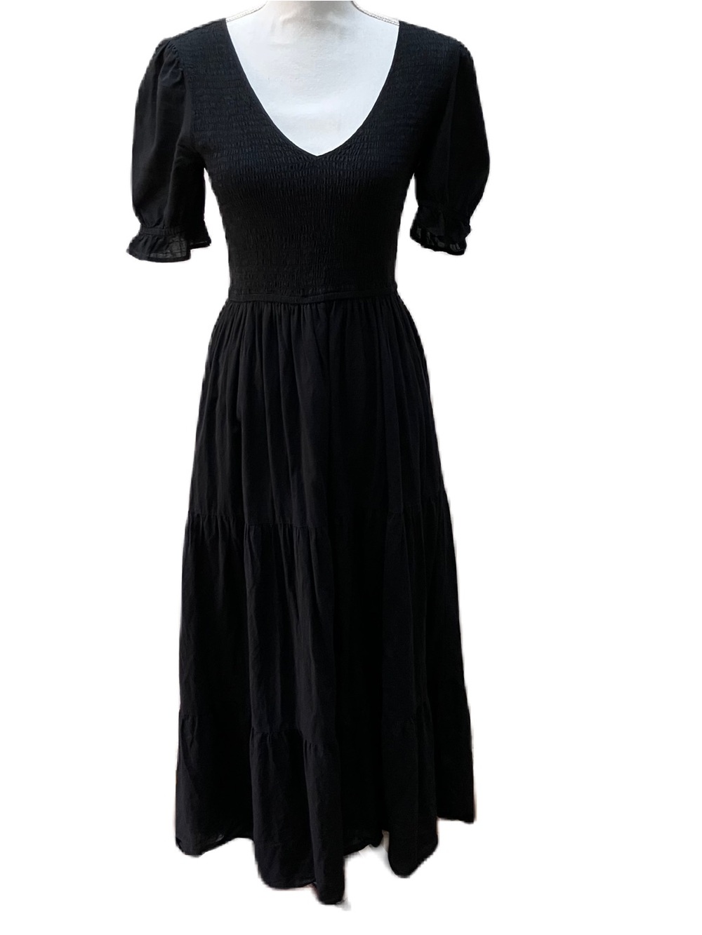 Christy Dawn Brooklyn Maxi Dress in Night Waffle - Small - Picture 4 of 12